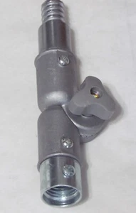 Adaptador de poste de extensión de metal - Roscas internas Euro a roscas macho Acme. 2g - Imagen 1 de 8
