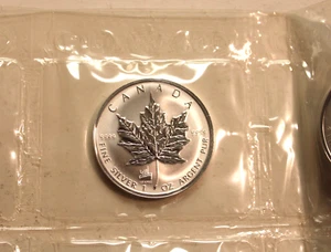 1998 Canada 1 oz Silver Maple Leaf Titanic Privy - IN ORIGINAL RCM SEALED HOLDER - Picture 1 of 2
