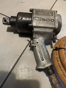 Cleco Wp2060B1 Pneumatic 1” Impact Wrench W/House Used - Picture 1 of 4