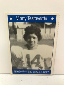 1990 Little Football Big Leaguers Book Cards Vinny Testaverde