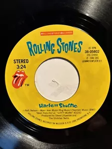 Rolling Stones “Harlem Shuffle” Rolling Stones 7” 45 VG+ - Picture 1 of 4