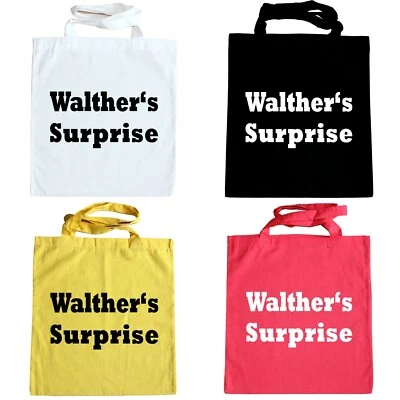 Tragetasche Stofftasche Stoffbeutel - Walther's Surprise - MIT WUNSCHNAME