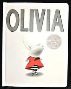 Olivia by Ian Falconer 2000 Picture Board Book Caldecott Honor Book Age 3-7 New - Picture 1 of 1