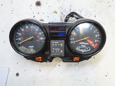 Honda Nighthawk CB750SC CB750C 1982 medidores (21.697 millas) Foto 1 de 4