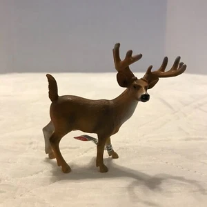 Schleich 2018 White-Tailed Deer Buck PVC Figure New - Imagen 1 de 5