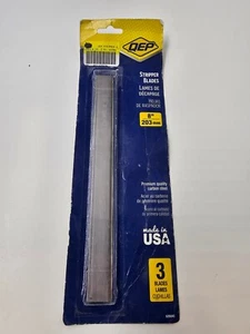 Pack of 3 QEP Strippper Blades 8 Inches 203 MM for Floor Scraper & Stripper - Picture 1 of 5