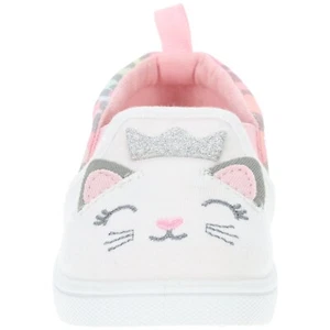 Wonder Nation Baby Girl Casual White Critter Shoes, Sizes 3-5 - Picture 1 of 5
