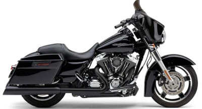 COBRA 6288RB 4.5" UPPERCUT SLIP-ON BLACK Fits FLH/FLT 95-16 Foto 1 de 2