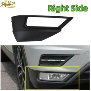Light For Volkswagen VW Tiguan L 2017 2018 2019 Front Bumper Fog Light Frame - Picture 1 of 8