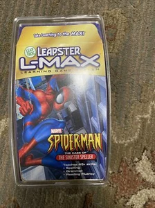 Leap Frog Leapster L-Max Game Spiderman The Sinister Speller Marvel NEW - Picture 1 of 2