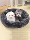 Pet Dog Bed Comfortable Donut Round Dog Kennel Ultra Soft Washable Dog and Cat