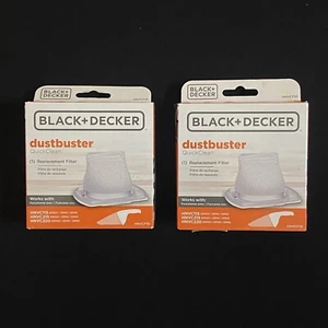 2 Genuine Black+Decker Dustbuster QuickClean Replacement Vacuum Filter (HNVCF10) - Picture 1 of 3