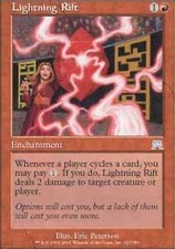 * mrm * FR/vf 2x ride of lightning-lightning rift mtg onslaught