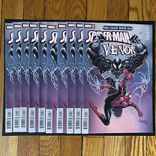 10 Copies Of Spider-Man Venom FCBD #1 Comic Book 2021 NM Marvel Comics