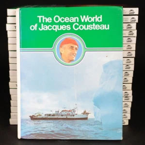 The Ocean World Of Jacques Cousteau 1973 Set 1-20 ( Missing Book 11 ) - - Imagen 1 de 2