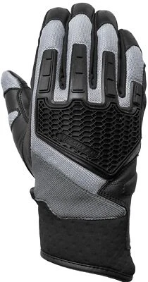 Tourmaster Switchback 2.0 Mens Motorcycle Adventure Gloves Light Gray - Image 1 of 2