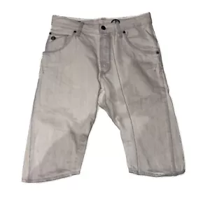 G-STAR Men's Light Aged Bleached Blue Arc 3D 1/2 Shorts RRP £50 - Picture 1 of 3