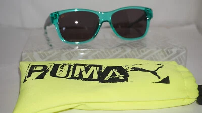 Nuevas gafas de sol PUMA JUNIOR verde negro humo PJ0004S 012 49 13 125 Foto 1 de 4