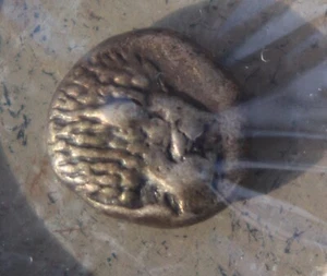 Miletos diobol - lion silver Greek coin, 600-550 BC, Minoan Period - Picture 1 of 6