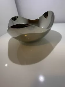 Georg Jensen Denmark Georg Jensen Bloom Petit Stainless Steel Serving Bowl - Picture 1 of 3