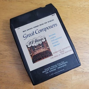 8 Track Tape 101 Strings Orchestra The Worlds Greatest Composers - Romantic Favs - Picture 1 of 3