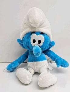 2010 Nanco Peyo The Smurfs Stuffed Animal 12" Plush - Picture 1 of 2