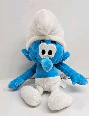 2010 Nanco Peyo The Smurfs Stuffed Animal 12" Plush - Image 1 of 2