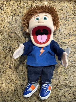Tommy Peach Boy 14-inch Hand Puppet NEW WITH TAG - Image 1 of 4
