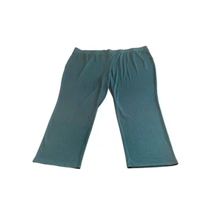 5 pantaloni sportivi savvy elasticizzati vita larghi in maglia tasche verde acqua - Foto 1 di 12