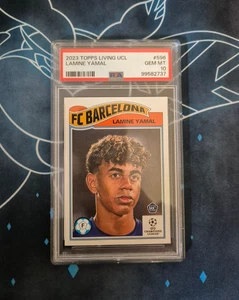 Lamine Yamal 2023 Topps UCL Living Set #596 PSA 10 - Bild 1 von 1
