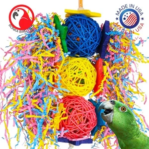 1854 Tri Foraging Star Bonka Bird Toy parrot cage toys Amazon african grey macaw - Picture 1 of 7