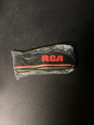 Correa de cámara negra para videocámara RCA vintage logotipo nueva Foto 1 de 2