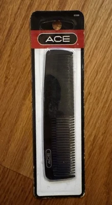 Peine de bolsillo Ace (artículo #: 61586) peine de bolsillo nuevo en paquete 2011 negro nuevo en stock Foto 1 de 4