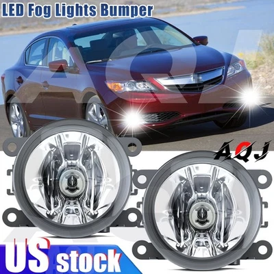Luz antiniebla del parachoques delantero lámpara de conducción conductor y pasajero para Acura ILX 2013-2018 Foto 1 de 4