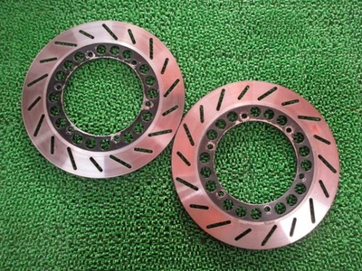 Disco de freno delantero original Yamaha para RZ350R, RZ250R, RZ250RR. Sin doblar, listo t... Foto 1 de 4
