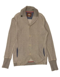 DIESEL Mens Cardigan Sweater Medium Grey Cotton AN05 - Picture 1 of 3