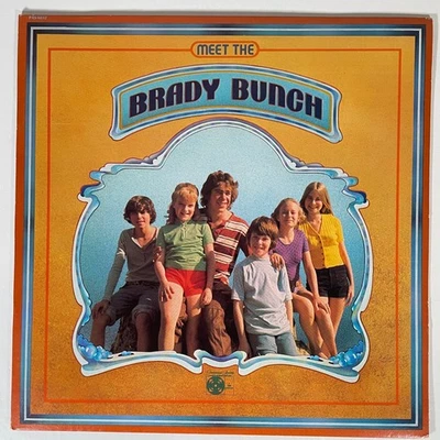 Meet The Brady Bunch Vinyl LP 1972 EX - Imagem 1 de 4
