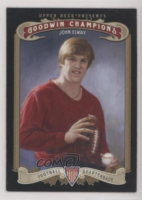2012 Upper Deck Goodwin Champions John Elway #35 HOF - Image 1 of 2