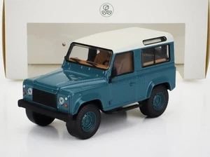MODELLINO AUTO STATICO NOREV LAND ROVER DEFENDER 1995 VERDE BIANCO SCALA 1:43 - Foto 1 di 4