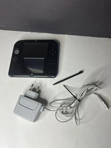 Nintendo 2DS Handheld Spielkonsole Schwarz Blau Geprüft✅ TOP✅ - Bild 1 von 5