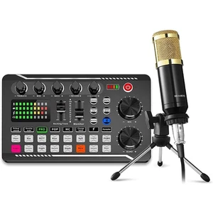 Podcast Equipment Bundle, Soundkartenmikrofon (120KHz/24 Bit) und9040 - Bild 1 von 9