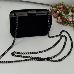 Giorgio Armani Parfums Umhängetasche schwarz Event Party Clutch mit Riemen - Bild 1 von 10