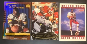 Washington Redskins Champ Bailey 3 Card Lot RC NFL 1999 Upper Deck Encore - Picture 1 of 7