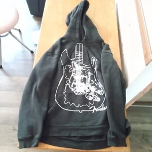 Felpa con cappuccio Fender Guitars uomo M media pullover felpa grafica rock & roll - Foto 1 di 5