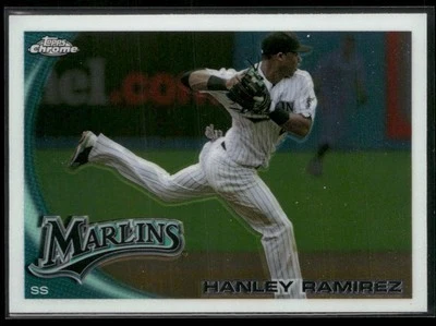 2010 Topps Chrome #153 Hanley Ramirez - Image 1 of 2
