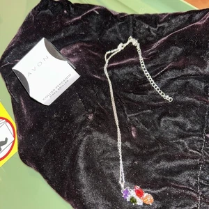 Dare to Dazzle Pendant Necklace by AVON + 16" Chain Stunning Sparkle Bright - Picture 1 of 5