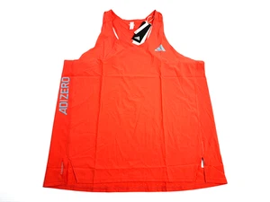 Adidas Adizero Running Singlet Carrera hellrot Herren Größe Large IQ4926 - Bild 1 von 10