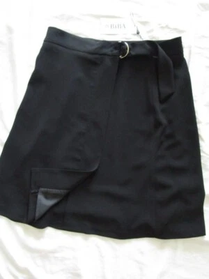 BiBA Rock schwarz Wickelrock Stil Gr.40=UK14*****Neu - Bild 1 von 4