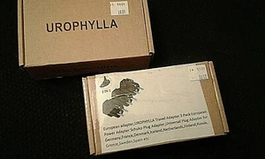 Europäischer Adapter, Urophylla Reiseadapter 6er Pack Europäisches Netzteil FRANKREICH+ - Bild 1 von 3