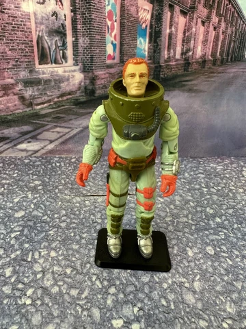 Gi Joe 1989 DEEP SIX V2 Vintage 3.75 Action Figure Deep Sea Diver Hasbro Cover